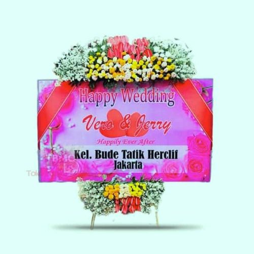 Bunga Papan Ucapan Wedding Malang 17 - MBKB